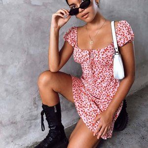 Motel Rocks Galaca Mini Dress Butterfly